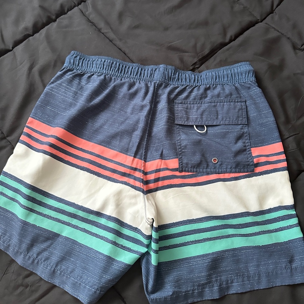 Sperry Men's Multicolor Striped Swim Trunks - Picture 4 of 4